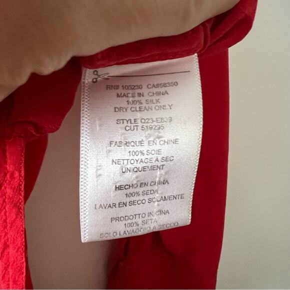 Equipment Kenley Silk Flare Sleeve Blouse - Picture 7 of 10